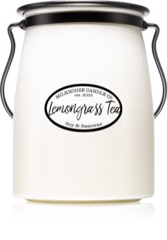Milkhouse Candle Co. Creamery Lemongrass Tea lumânare parfumată Butter Jar