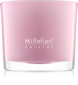 Millefiori Natural Magnolia Blossom & Wood scented candle