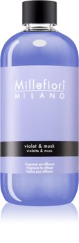 Millefiori Natural Violet & Musk recarga de aroma para difusores