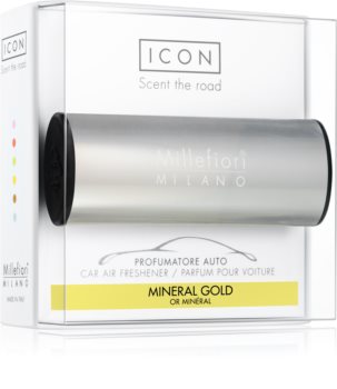 Millefiori Icon Mineral Gold ambientador de coche para ventilación Metallo Shiny