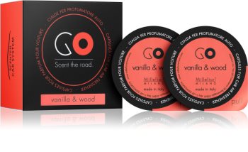 Millefiori GO Vanilla & Wood άρωμα για αυτοκίνητο ανταλλακτική γέμιση