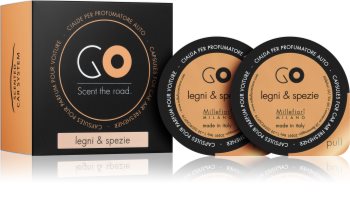 Millefiori GO Legni & Spezie deodorante per auto ricarica