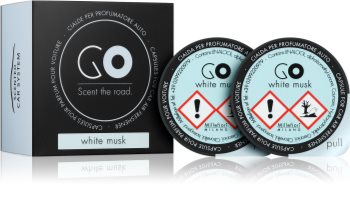 Millefiori GO White Musk vůně do auta náhradní náplň