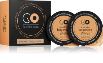 Millefiori GO Sandalo Bergamotto deodorante per auto ricarica