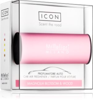 Millefiori Icon Magnolia Blossom & Wood ambientador auto Classic