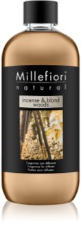 Millefiori Natural Incense & Blond Woods náplň do aróma difuzérov