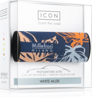 Millefiori Icon White Musk autoduft Textile Geometric