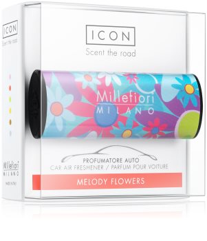 Millefiori Icon Melody Flowers dišava za avto Cuori & Fuori