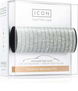 Millefiori Milano Icon Ricarica Per PROFUMATORE Per Auto Sandalo Bergamotto 93529136