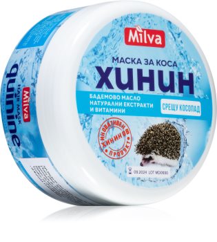 Milva Quinine maschera rinforzante per capelli deboli con tendenza alla caduta