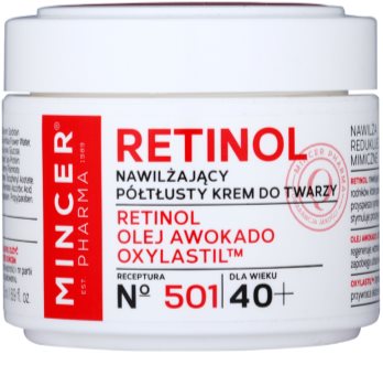 Mincer Pharma Retinol N° 500 creme hidratante antirrugas 40+