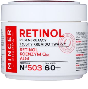 Mincer Pharma Retinol N° 500 crema regeneradora antiarrugas 60+