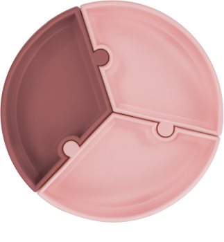 Minikoioi Suction Plate Puzzle assiette divisée avec ventouse