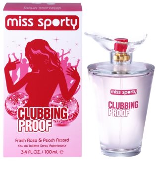 Miss Sporty Clubbing Proof Eau de Toilette para mulheres 100 ml