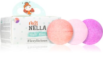 Miss Nella Fizzylicious fürdőgolyó (gyermekeknek) 3 éves kortól