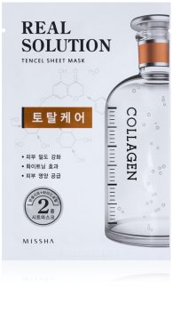 Missha Real Solution mascarilla de hoja para un tratamiento complejo