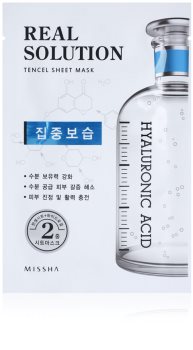 Missha Real Solution mascarilla hoja con efecto humectante