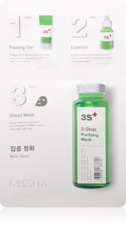Missha 3-Step mascarilla limpiadora en 3 pasos