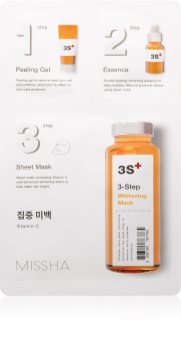 Missha 3-Step озаряваща маска в три стъпки
