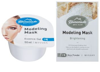 Missha Homemade Rice Powder Brightening Modeling Face Mask