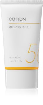 Missha All Around Safe Block Daily Sun napozó krém SPF50+ az érzékeny és allergiás bőrre