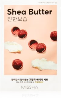 Missha Airy Fit Shea Butter Extra Hydrating and Nourishing Sheet Mask
