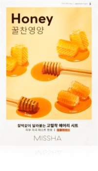 Missha Airy Fit Honey maschera viso illuminante in tessuto