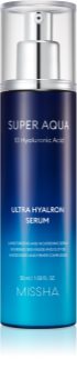 Missha Super Aqua 10 Hyaluronic Acid siero idratante e nutriente contro i segni di invecchiamento
