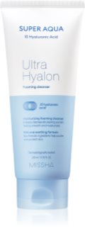 Missha Super Aqua 10 Hyaluronic Acid espuma limpiadora hidratante