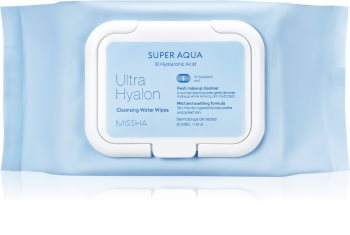 Missha Ultra Hyalon salviette struccanti per fondotinta con acido ialuronico