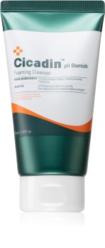 Missha Cicadin pH Blemish schiuma detergente viso per pelli sensibili