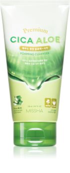 Missha Premium Cica Aloe Hydrating Cleansing Foam With Aloe Vera