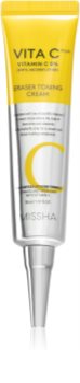 Missha Vita C Plus feuchtigkeitsspendende und aufhellende Gesichtscreme gegen Pigmentflecken