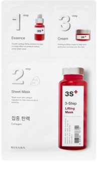 Missha 3-Step liftinges maszk 3 lépésben