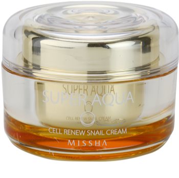 Missha Super Aqua Cell Renew Snail hranilna krema s polžjim ekstraktom