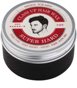 Missha For Men Class Up Hair Wax cera de pelo fijación extra fuerte