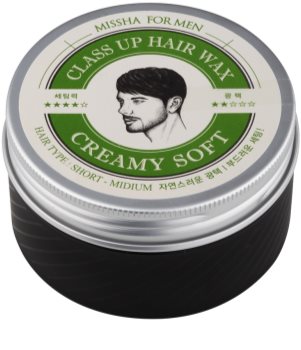 Missha For Men Class Up Hair Wax cera en crema para cabello
