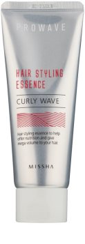 Missha Prowave produto de styling para um cabelo volumoso e ondulado
