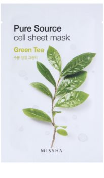 Missha Pure Source máscara em folha com efeito calmante
