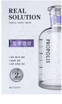 Missha Real Solution plátýnková maska s revitalizačním účinkem