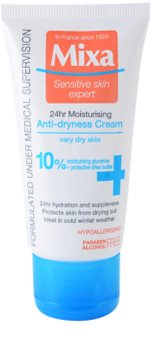 MIXA 24 HR Moisturising creme hidratante e nutritivo para pele muito seca