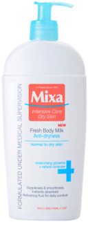 MIXA Anti-Dryness leche corporal refrescante para pieles normales y secas