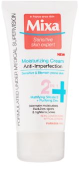 MIXA Anti-Imperfection hydratisierende Pflege gegen die Unvollkommenheiten der Haut