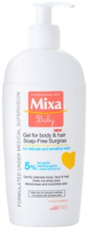 MIXA Baby sprchový gel a šampon 2 v 1 pro děti