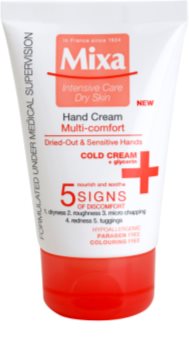 MIXA Multi-Comfort crema hidratante y nutritiva para manos
