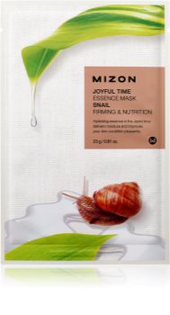 Mizon Joyful Time подхранваща платнена маска със стягащ ефект