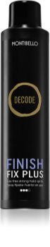 Montibello Decode Finish Fix Plus Spray Haarlack mit starker Fixierung