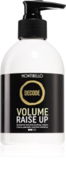 Montibello Decode Volume Raise Up mousse coiffante pour définir et former votre coiffure