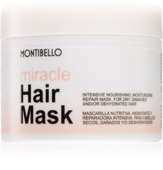 Montibello Miracle masque nourrissant intense pour cheveux secs et abîmés