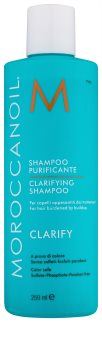 Moroccanoil Clarify champú de limpieza profunda para cabello castigado y dañado